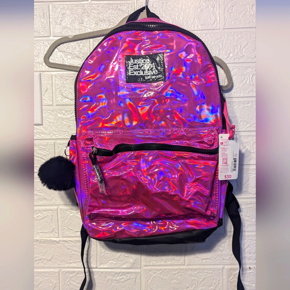 Justice backpack NWT